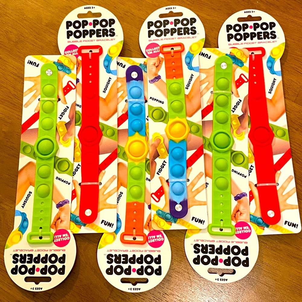 Bubble pop fidget bracelet